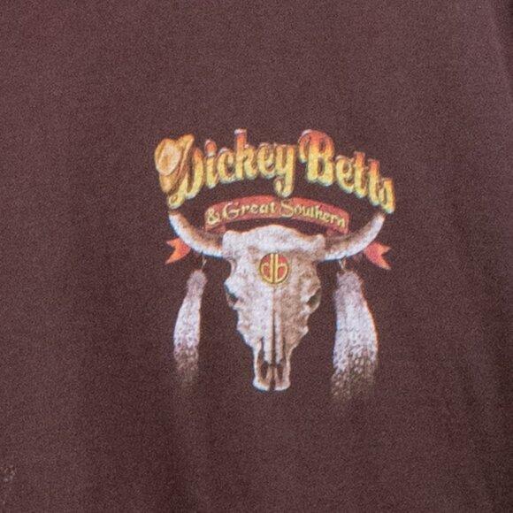 Dickey Betts & Great Southern Band Tour T-Shirt XXL Y2K Rock Country - Picture 9 of 9